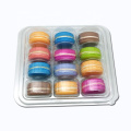 Clamshell blister tray packaging for 4 12 18 24 25 30 35 40 50 macarons